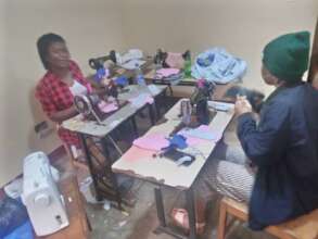 Gafasa CBO trained to make Re-usable sanitary pad