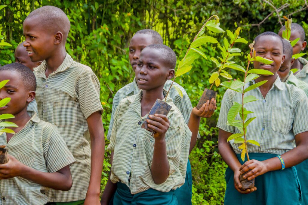 Food, Water & Trees for 8000 Students