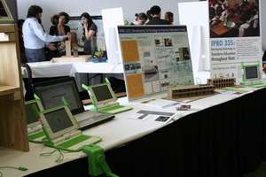 A view of our table set up