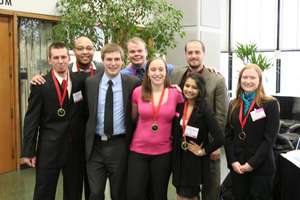 Part of our team after the awards ceremony