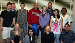The entire American student team