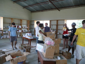 Unpacking the books