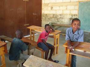 Kids in Classroom in Ecole Baptiste