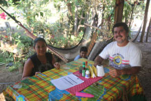 one of the wonderful homestay families in ACOTPRO