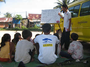 Teaching children basic English