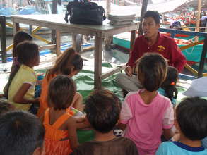 The weekly visit to the port area