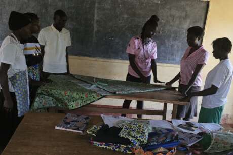 Empowering Girls with Sewing Machines