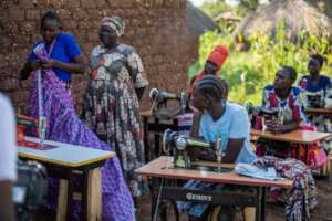 Empowering Girls with Sewing Machines