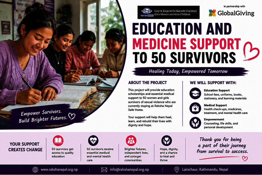 Education and Health Support for 50 survivors