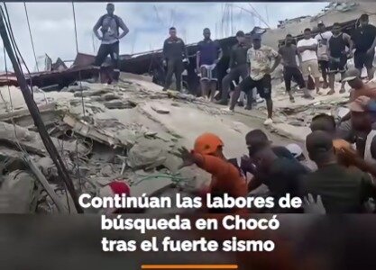 Colombia Earthquake. Help Families Recover