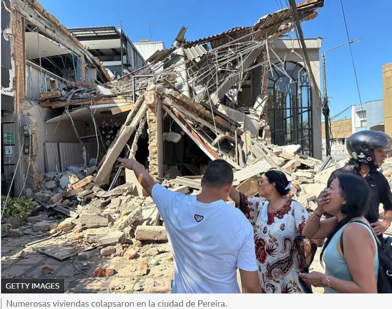 Colombia Earthquake. Help Families Recover