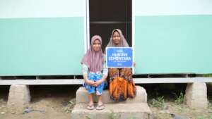 Temporary Homes for Indonesia Flood Survivors