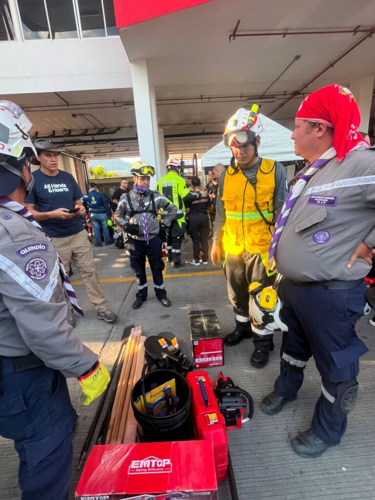 Responding to the Colombia Earthquake