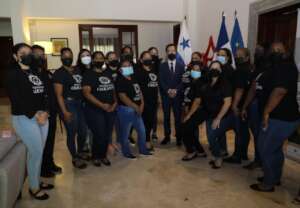 Agents of Change alongside the French Ambassador