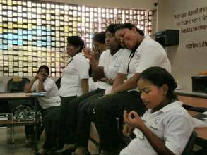 Carmela during the CAPTA course