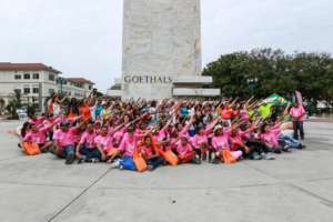 More than 150 people participated