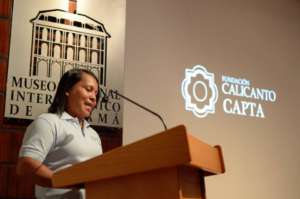 The speech in the graduation ceremony