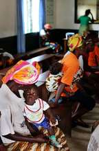 Mother and Child at Clinic