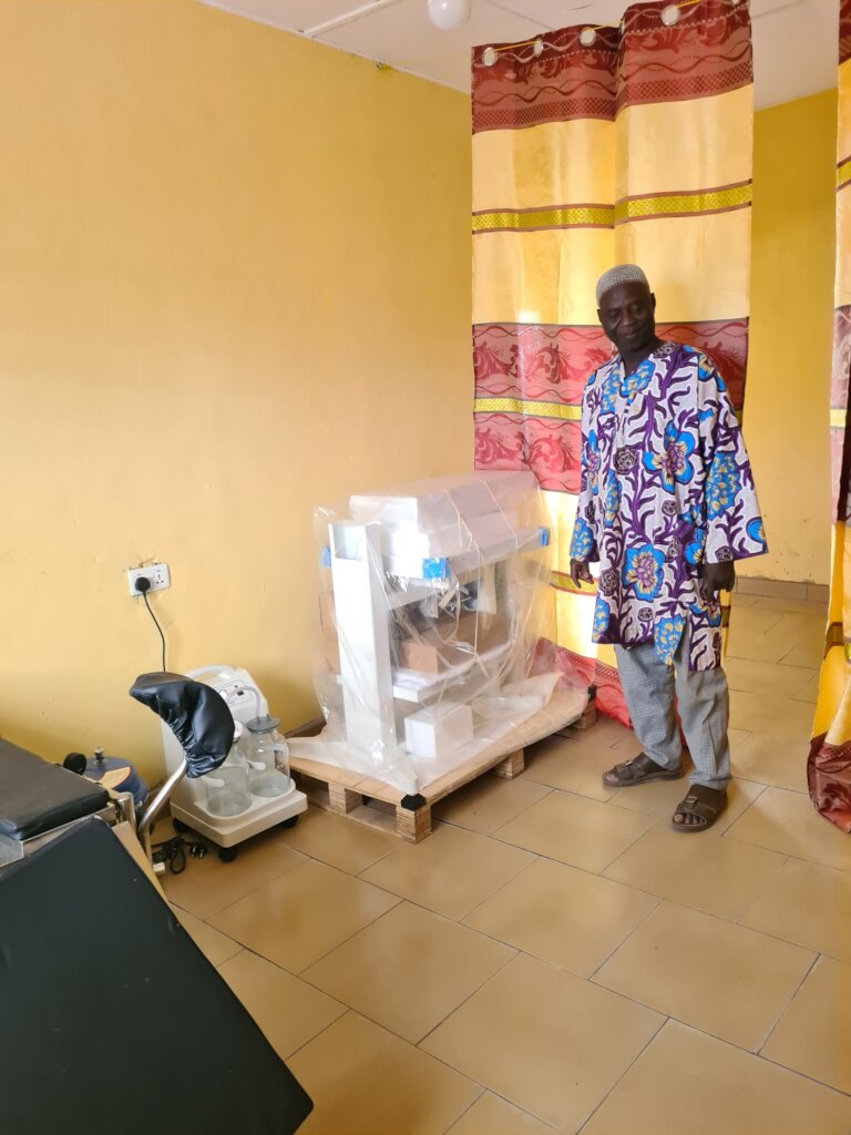 We build the hospital, now we need water. Borehole