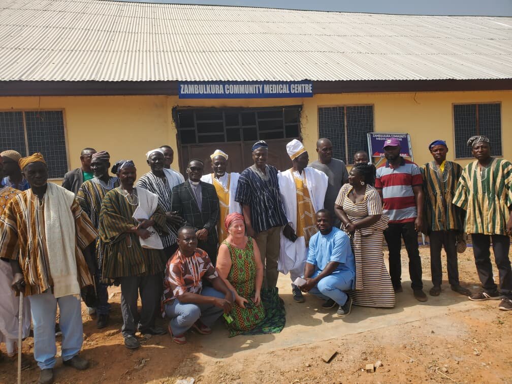 We build the hospital, now we need water. Borehole