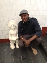 Simphiwe and His Artwork