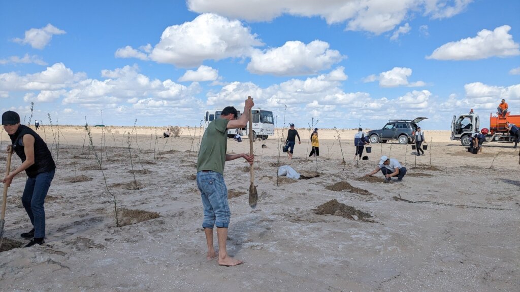Mitigate storms,improve incomes in Aral Sea region