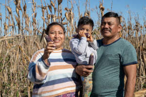 Mayan farming family in Kanki, Campeche