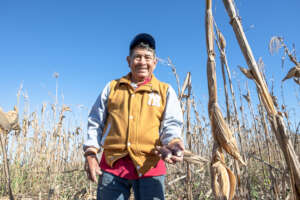 Mayan farmer in Kanki, Campeche