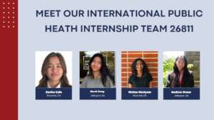 Public Health Interns Transform Communities