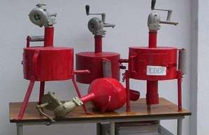Different models of the new fumigation device