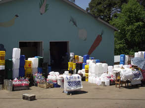Recycling at the market