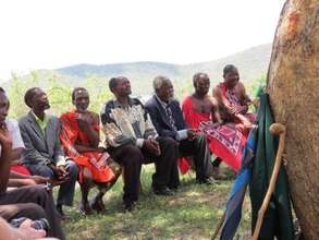 Traditional leaders at graduation