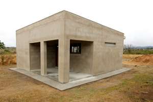 New Mlumati Community School, yet to be painted.