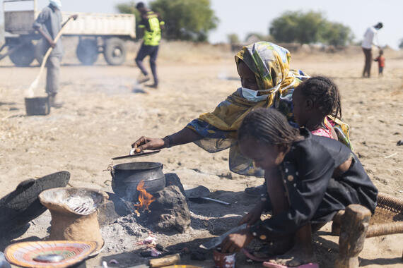 Humanitarian aid in Sudan
