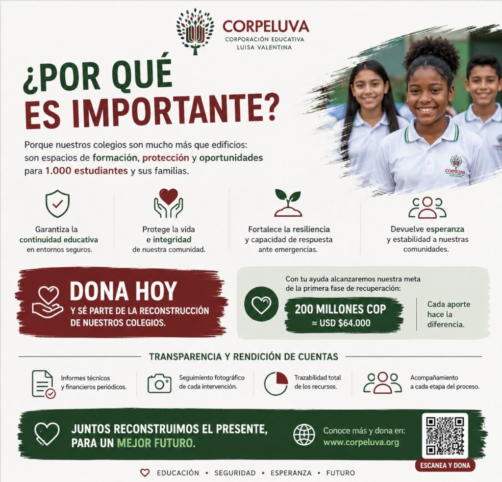 Rebuild Our Schools After the Colombia Earthquake