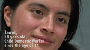 Janet - Child domestic worker since the age of 11