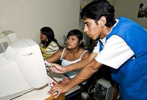 Teaching computer, skills to the end