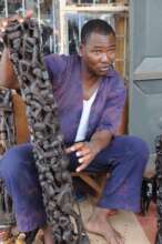 Makonde Carver Creates Mpingo "Tree of Life"