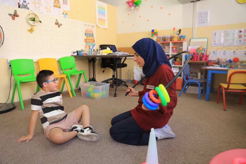 Supporting Children with Disabilities in Palestine