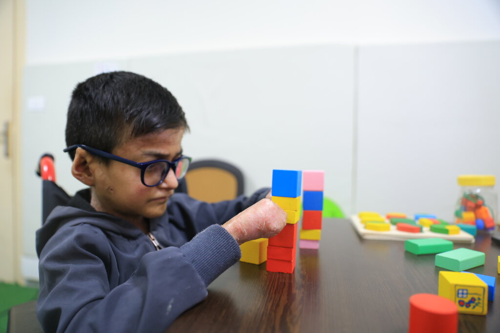 Supporting Children with Disabilities in Palestine