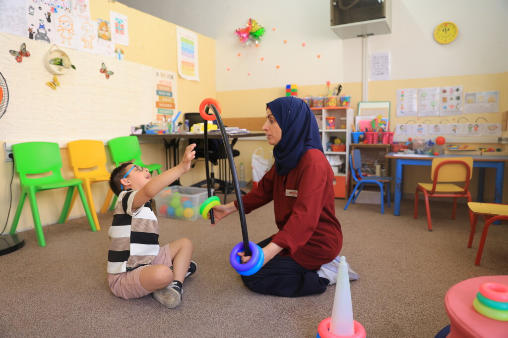 Supporting Children with Disabilities in Palestine