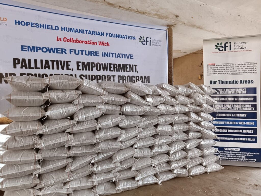 Feed Displaced Families Facing Hunger in Nigeria