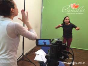 Lucia, one of the participants in the LSA video