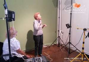 Bety at the studio