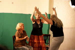Grandmothers celebrating