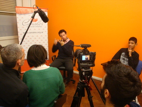 Euronews at Canales' headquarters
