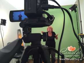 Celita at the studio