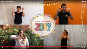 Good wishes in different sign languages