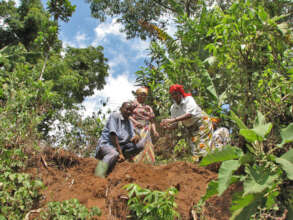 Riverbank remediation on Mt. Kilimanjaro