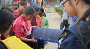 Checking Turbine Blade